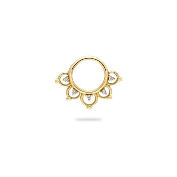 Taşlı Halka Helix Piercing - Alen (1)