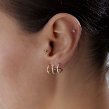 Taşlı Harrow Küpe - Koçak (1)