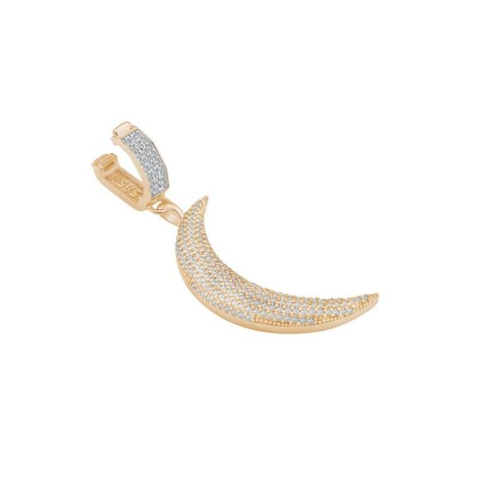 Taşlı Hilal Ay Charm - 2