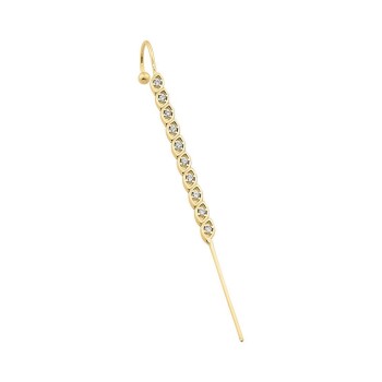 Taşlı Hook Baston Küpe - Dianora