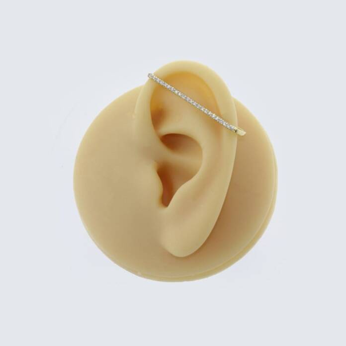 Taşlı Industrial Earcuff - 2