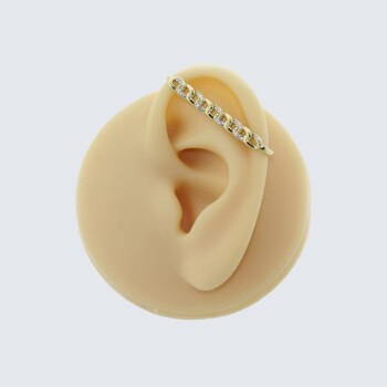 Taşlı Indüstrial Earcuff - Dianora (1)