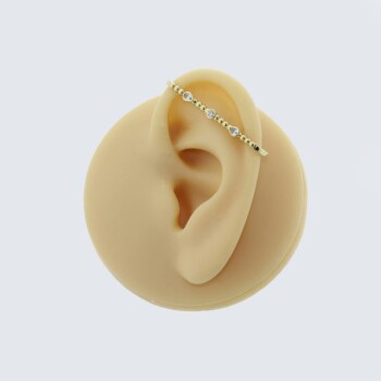 Taşlı Industrial Earcuff - Dianora (1)