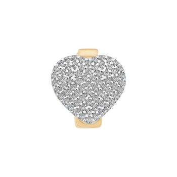 Taşlı Kalp Charm - Ema