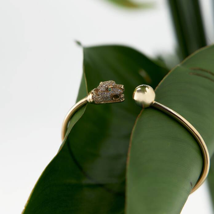 Taşlı Kaplan Kelepçe - 2