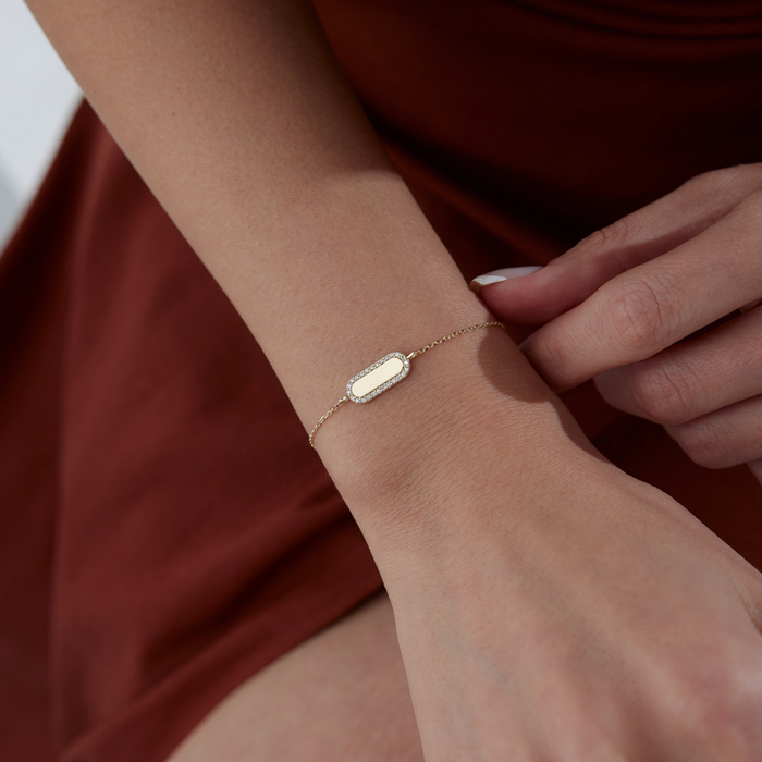 Taşlı Kapsül Bileklik - 1