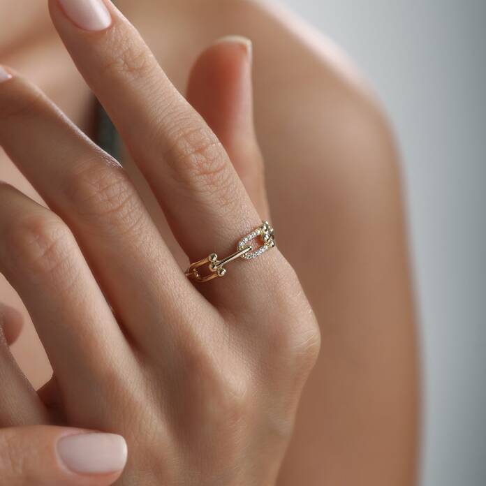 Taşlı Kilit Yüzük - 1