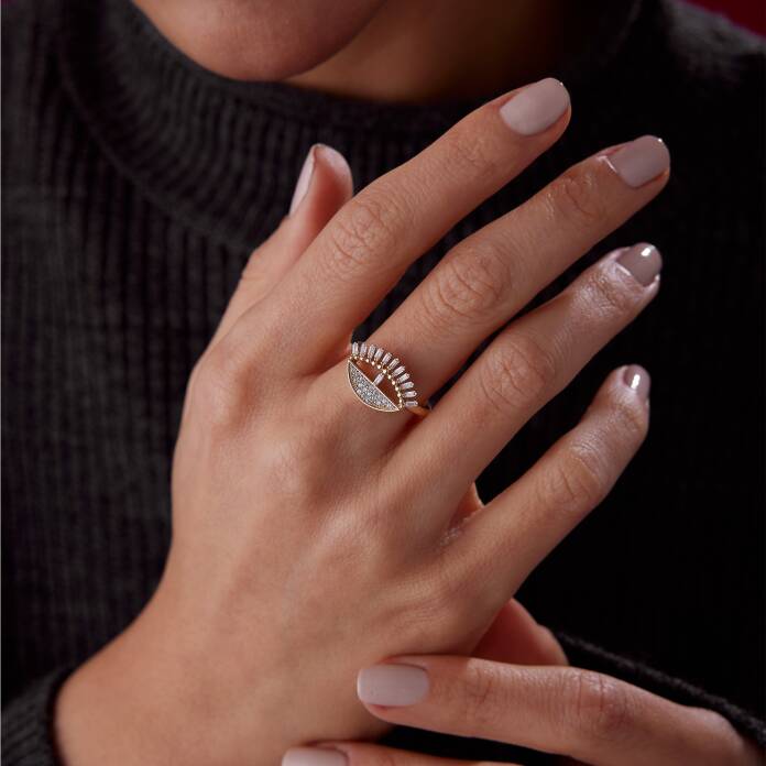 Taşlı Kirpik Yüzük - 3