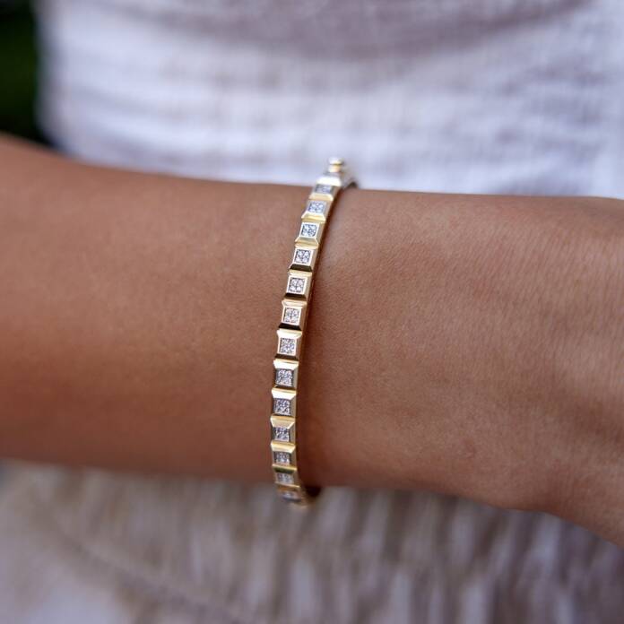 Taşlı Küp Kelepçe - 2