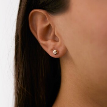 Taşlı Küpe - Özçelik