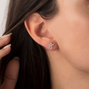 Taşlı Melek Küpe - CNR