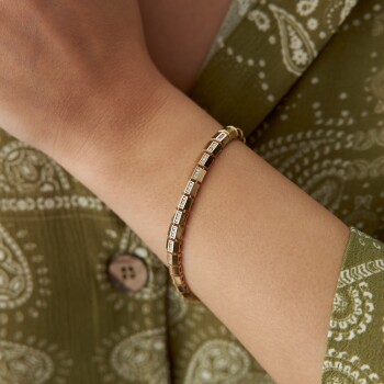 Taşlı Prizma Bileklik - Özer (1)