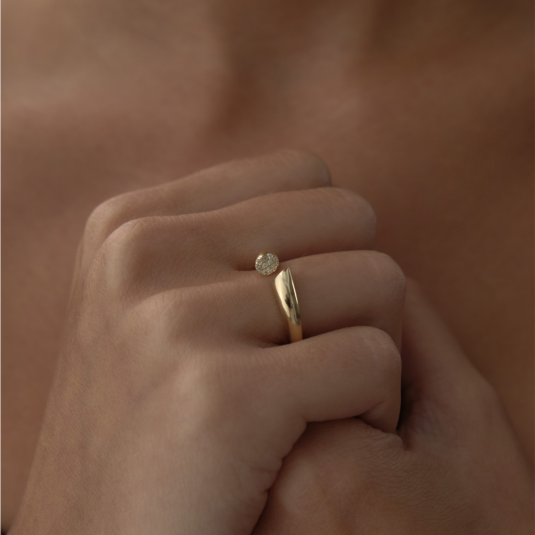 Taşlı Shooting Star Yüzük - 2