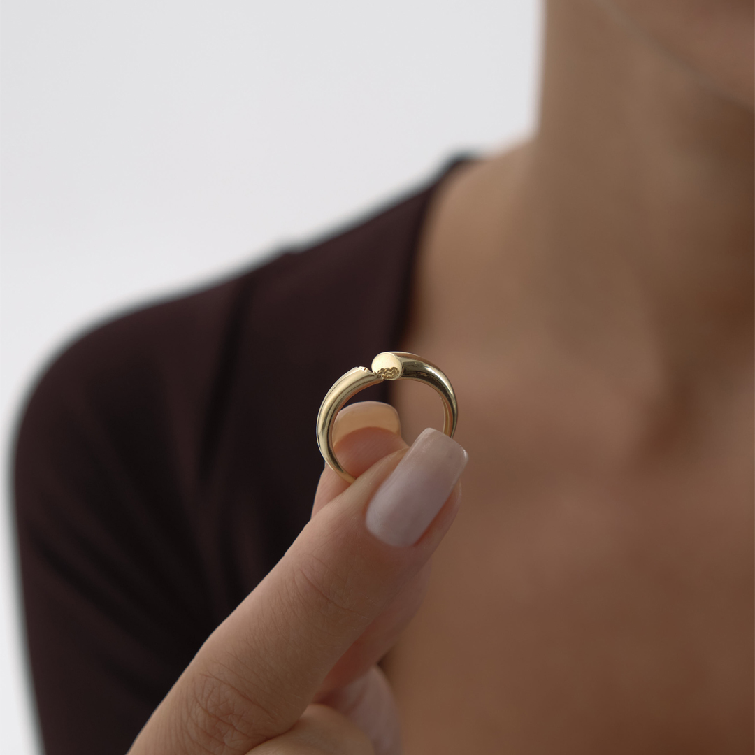 Taşlı Shooting Star Yüzük - 3