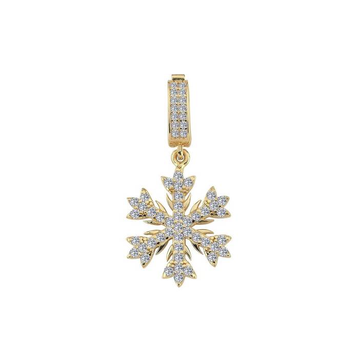 Taşlı Snow Sallantılı Charm - 1