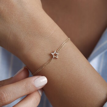 Taşlı Star Bileklik - Rayna