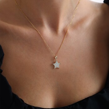 Taşlı Star Kolye - Koçak (1)