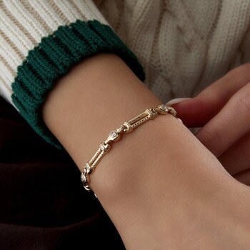 Taşlı Sütun Bileklik - Rayna