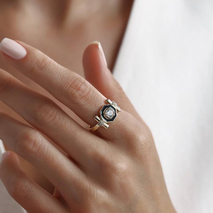 Taşlı Taht Yüzük - 2