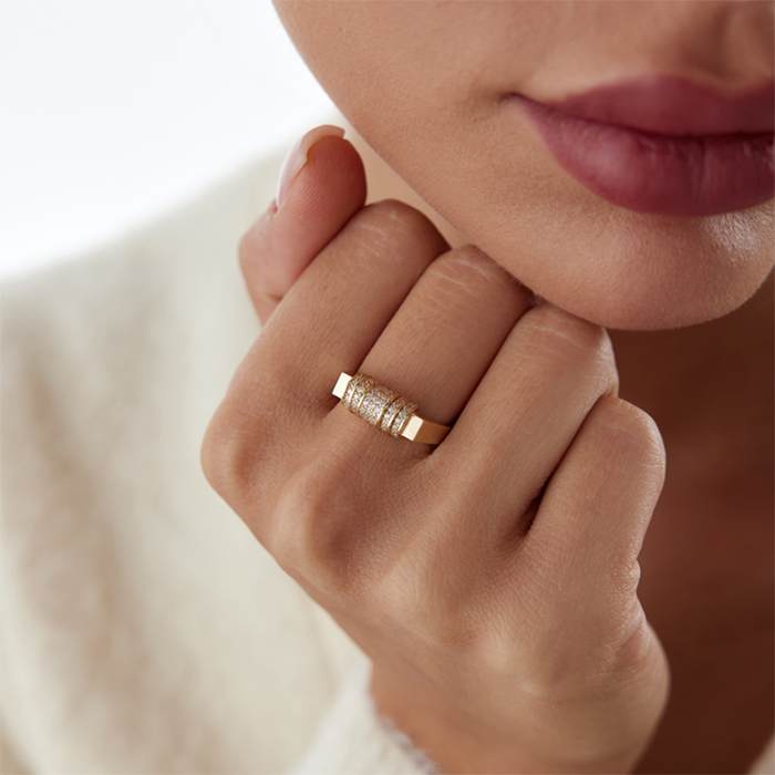 Taşlı Tüp Yüzük - Özer (1)