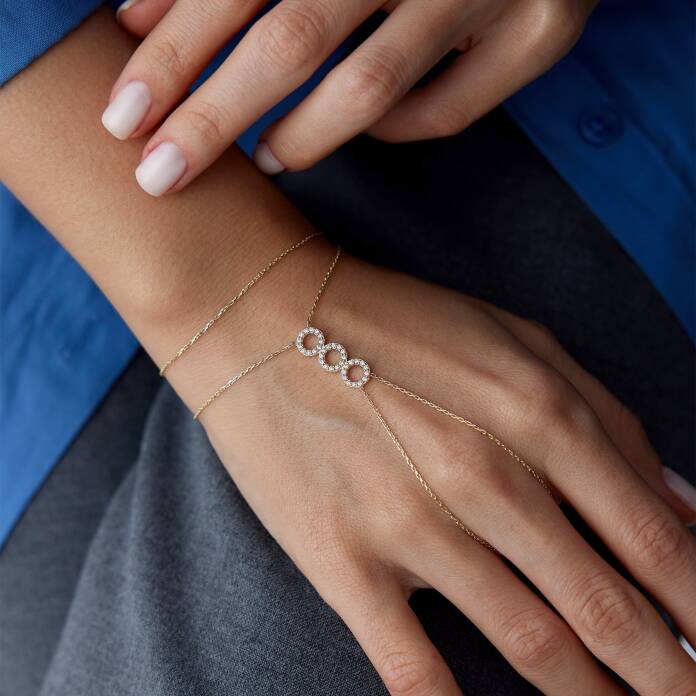 Taşlı Üç Halka Şahmeran - 1