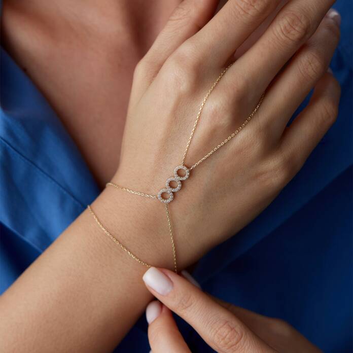 Taşlı Üç Halka Şahmeran - 2