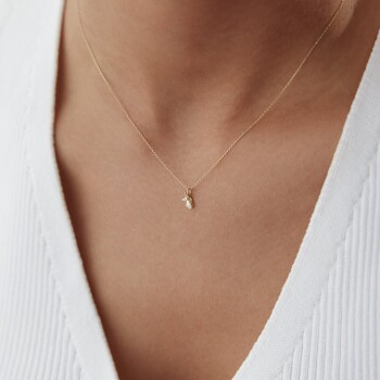 Taşlı Unicorn Kolye - Alen (1)