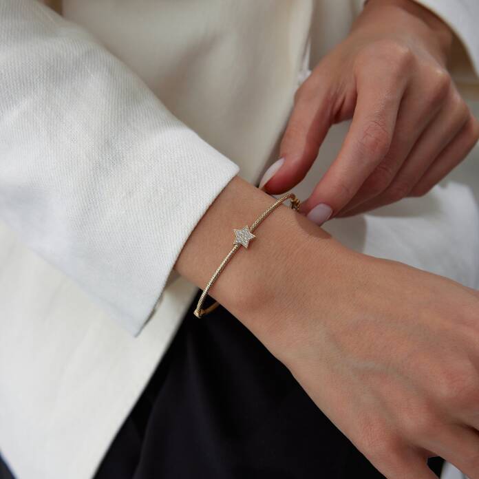 Taşlı Yıldız Kelepçe - 1