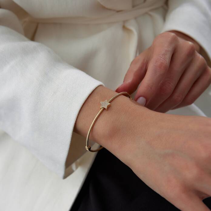 Taşlı Yıldız Kelepçe - 2