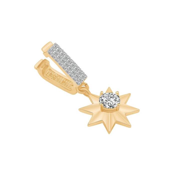 Taşlı Yıldız Sallantılı Charm - 2