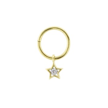 Taşlı Yıldız Sallantılı Helix - Dianora