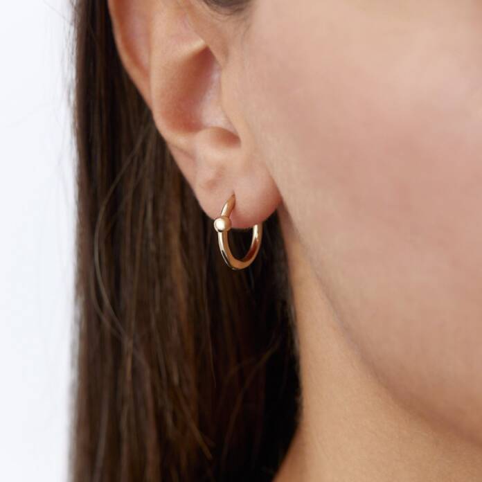 Taşlı Yıldız Sallantılı Küpe - 2