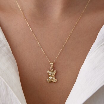 Teddy Bear Kolye - Koçak