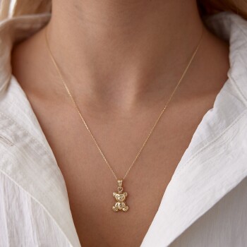 Teddy Bear Kolye - Koçak (1)