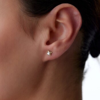 Tek İnci Küpe - MİST