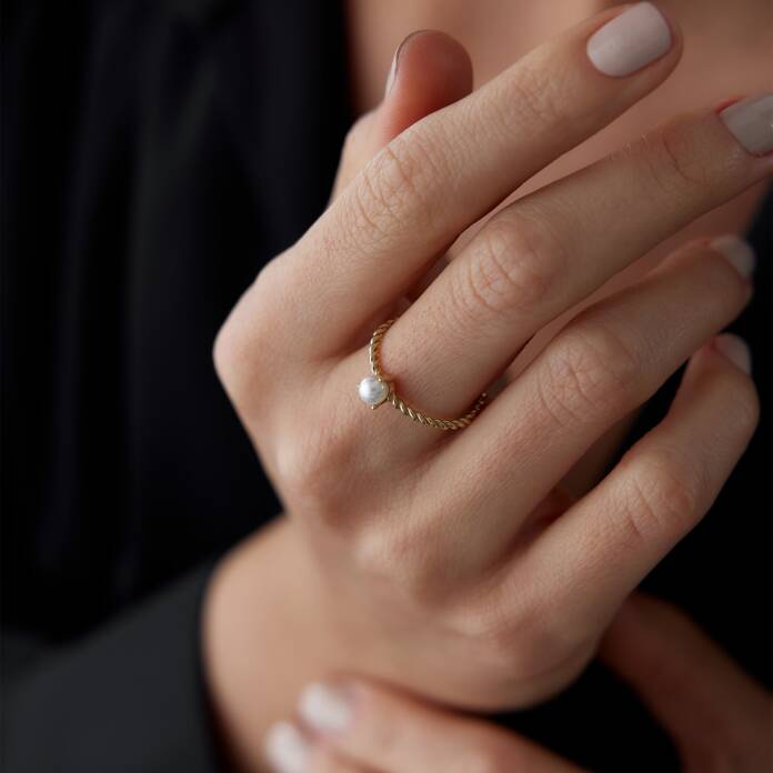 Tek İnci Yüzük - 2