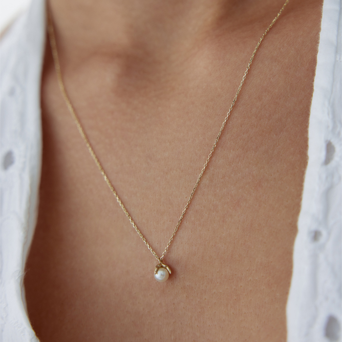 Tek İncili Kolye - 3