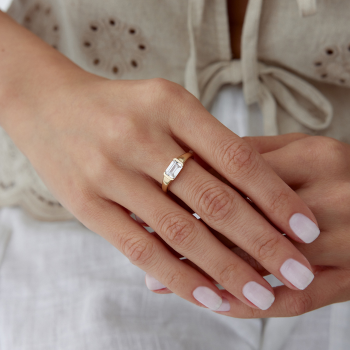 Tek Parça Baget Yüzük - Gökhan Bera (1)