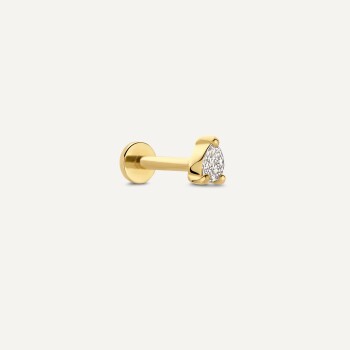 Tek Taş Tragus Piercing - Alen