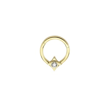 Tek Taşlı Helix Piercing - Dianora