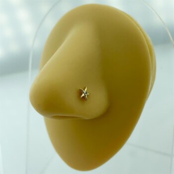 Tek Taşlı Yıldız Motifli Hızma - 2