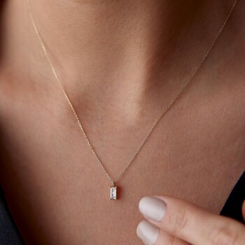 Tektaş Baget Kolye - Alen