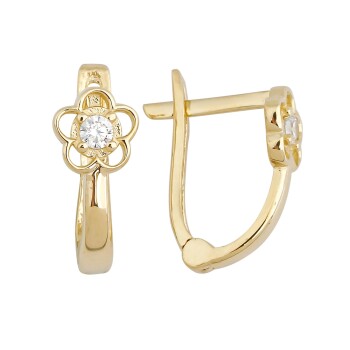 Tektaş Çiçek Çocuk Küpesi - Melike