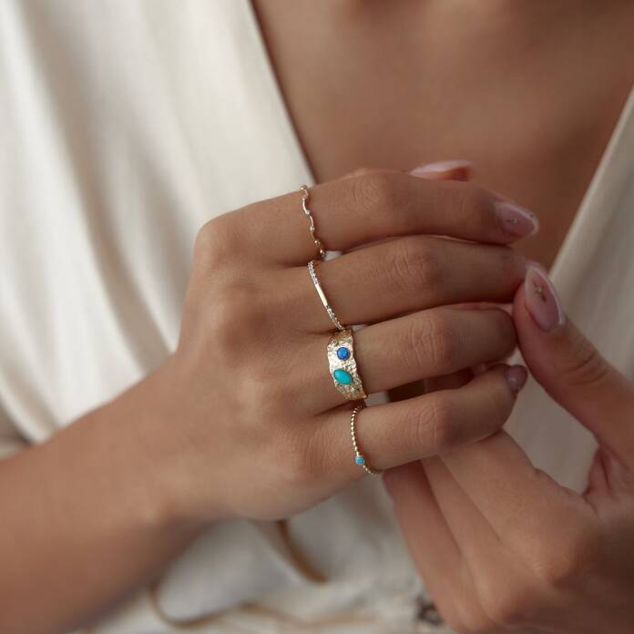 Tektaş Dalga Yüzük - 3