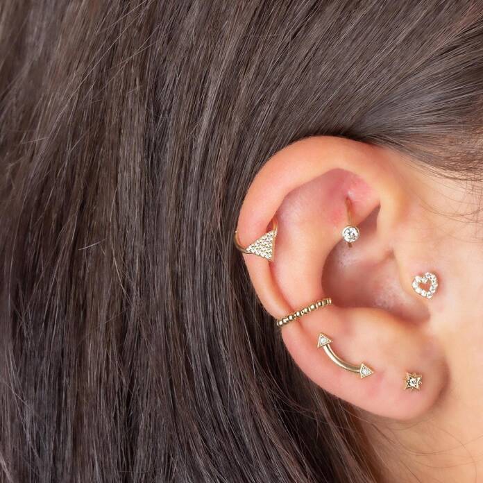 Tektaş Helix Piercing - 3