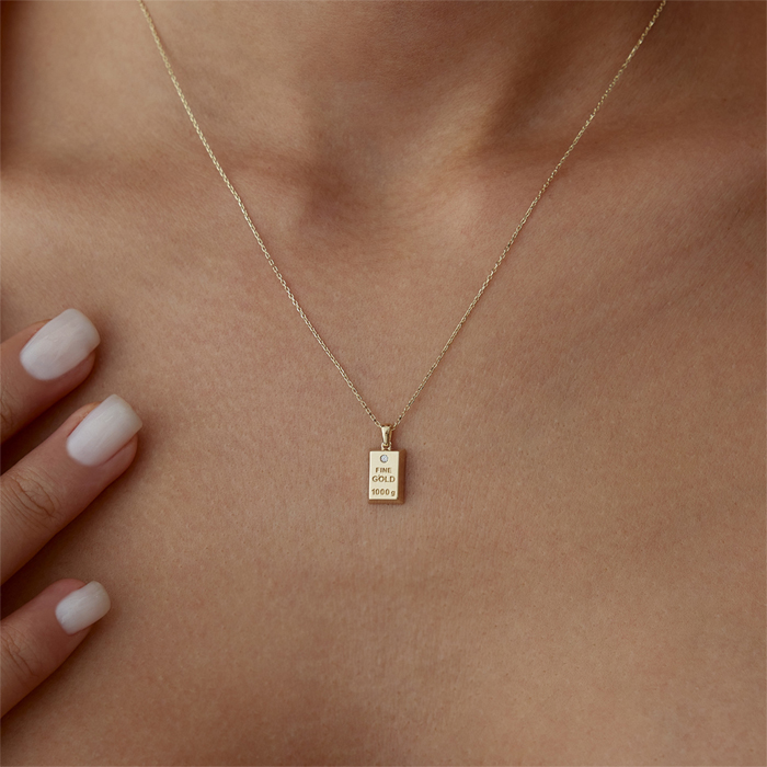 Tektaş Külçe Kolye - Rayna