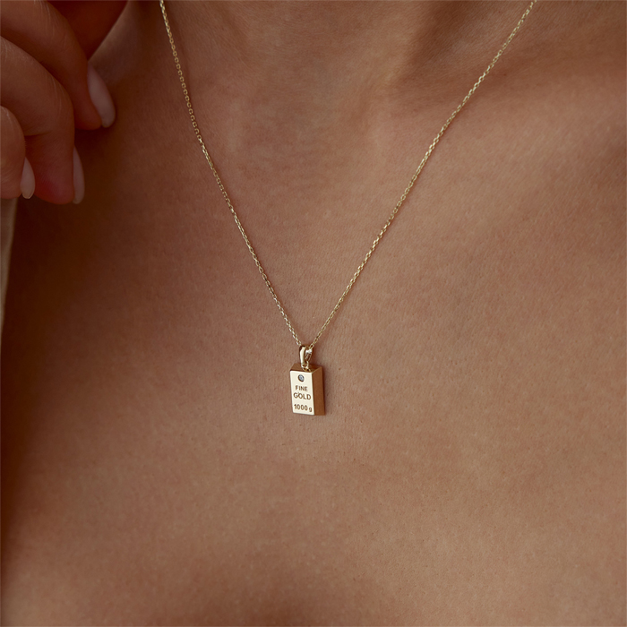 Tektaş Külçe Kolye - Rayna (1)