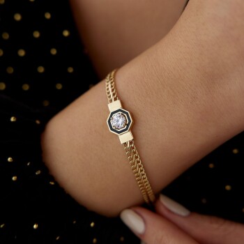 Tektaşlı Viyana Bileklik - Oğuz Konsept (1)