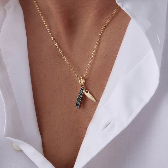 Temperino Erkek Kolye - Koçak