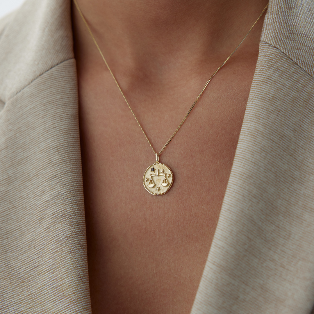 Terazi Burcu Kolye - 1